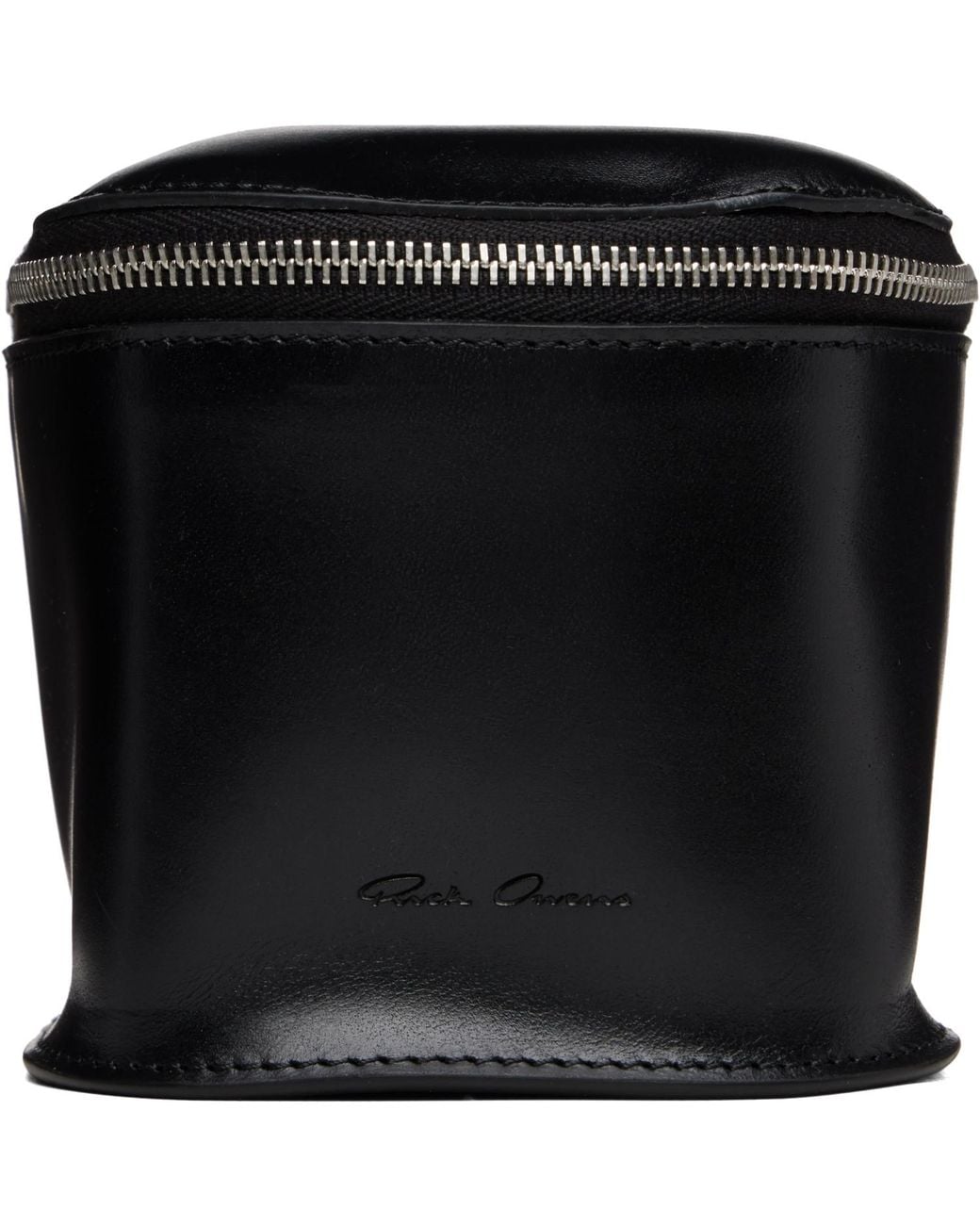 Rick Owens Black Tower Small Beauty Bag for men