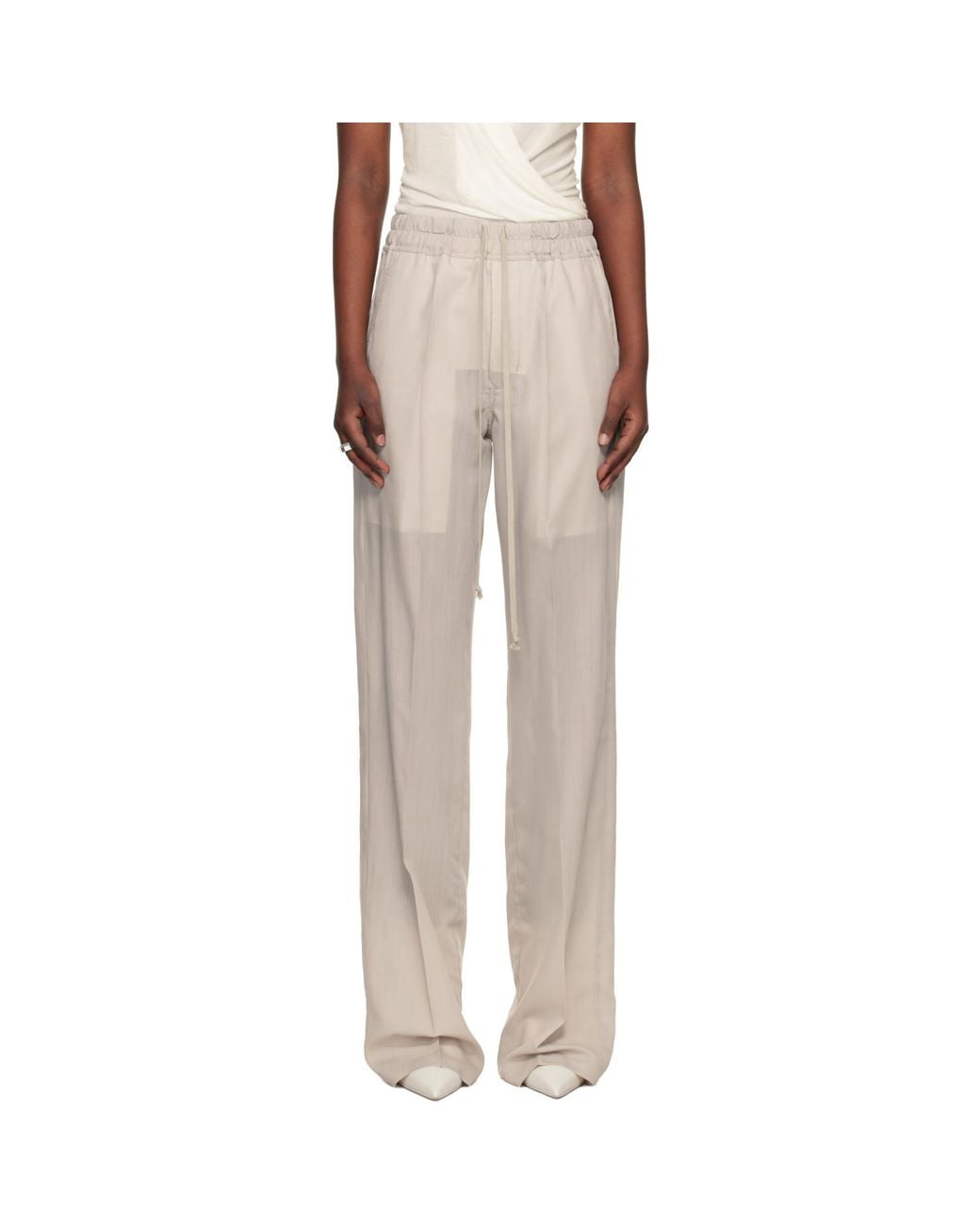 Rick Owens Multicolor Off- Temple Dietrich Drawstring Lounge Pants