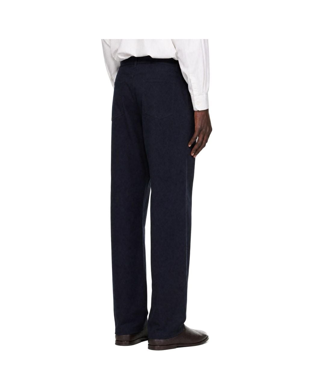 Theory Blue Raffi 5-Pocket Neoteric Twill Trousers for men