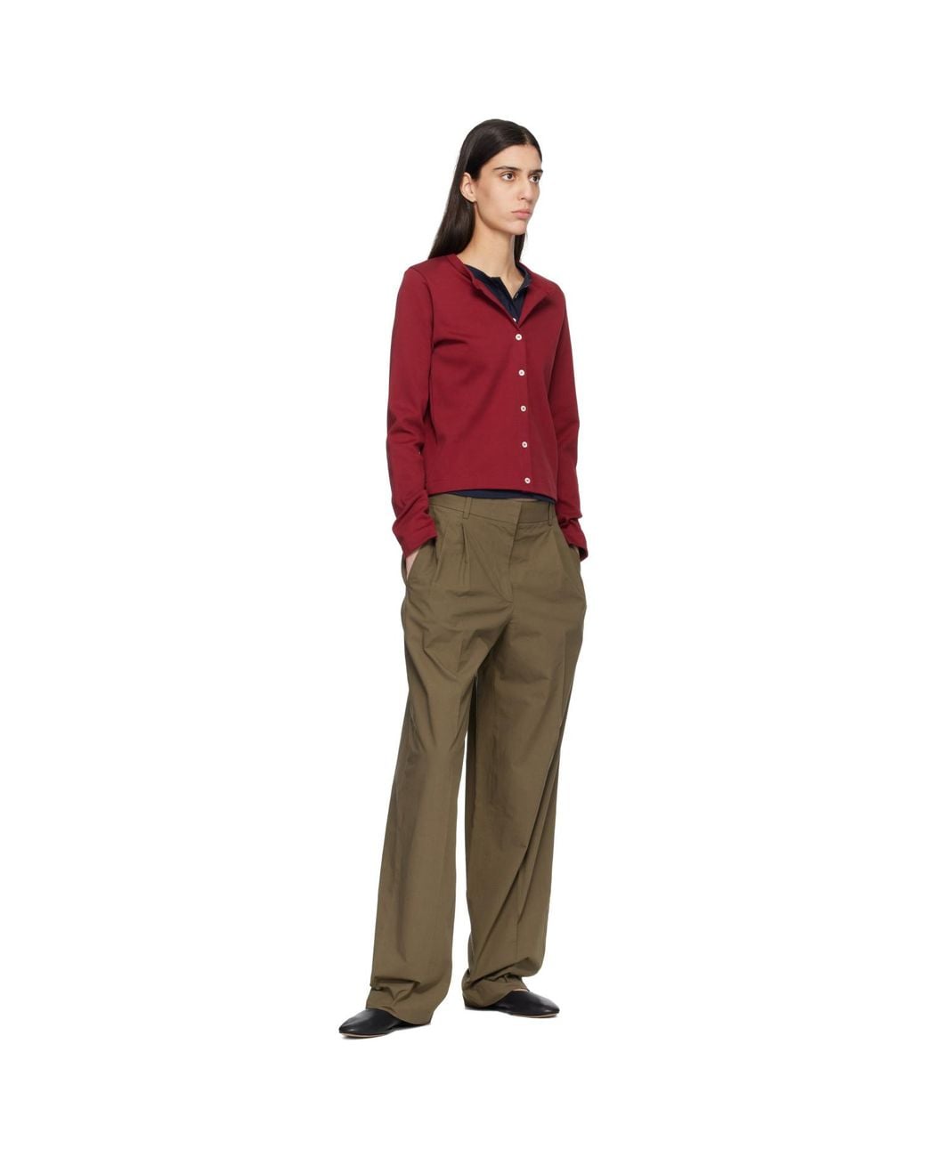 Flore Flore Red Poppy Cardigan
