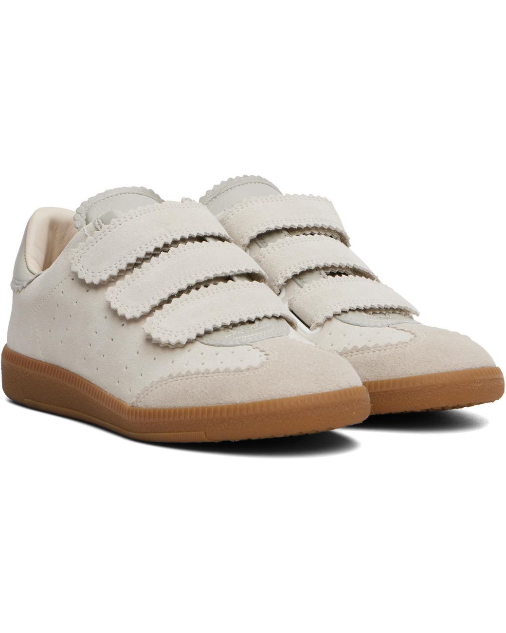 Isabel Marant White Beth Sneakers