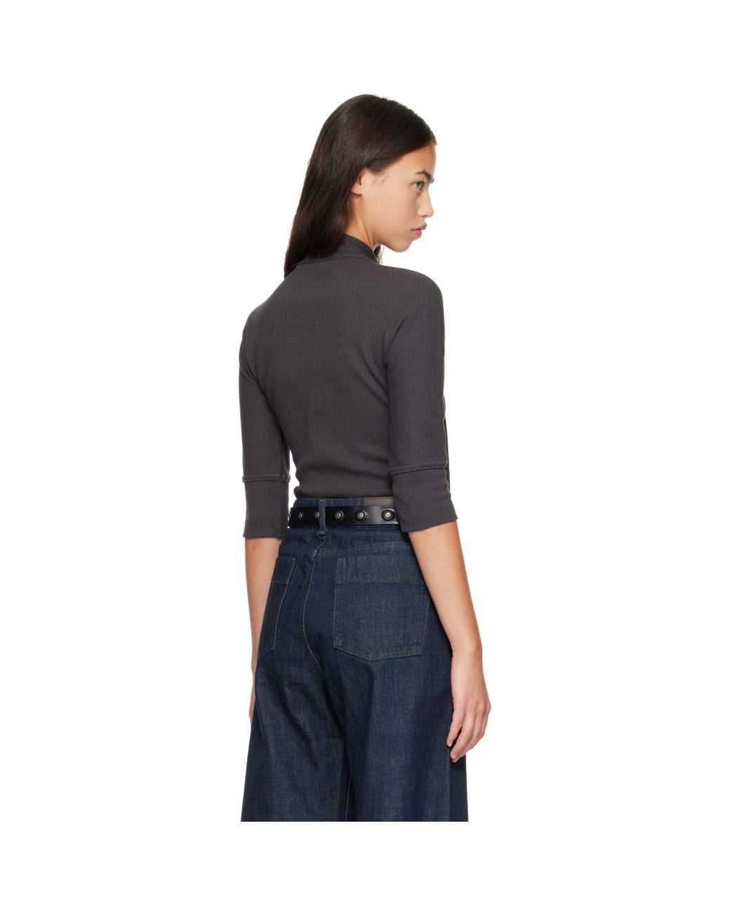 Lemaire Black Ascot T-Shirt