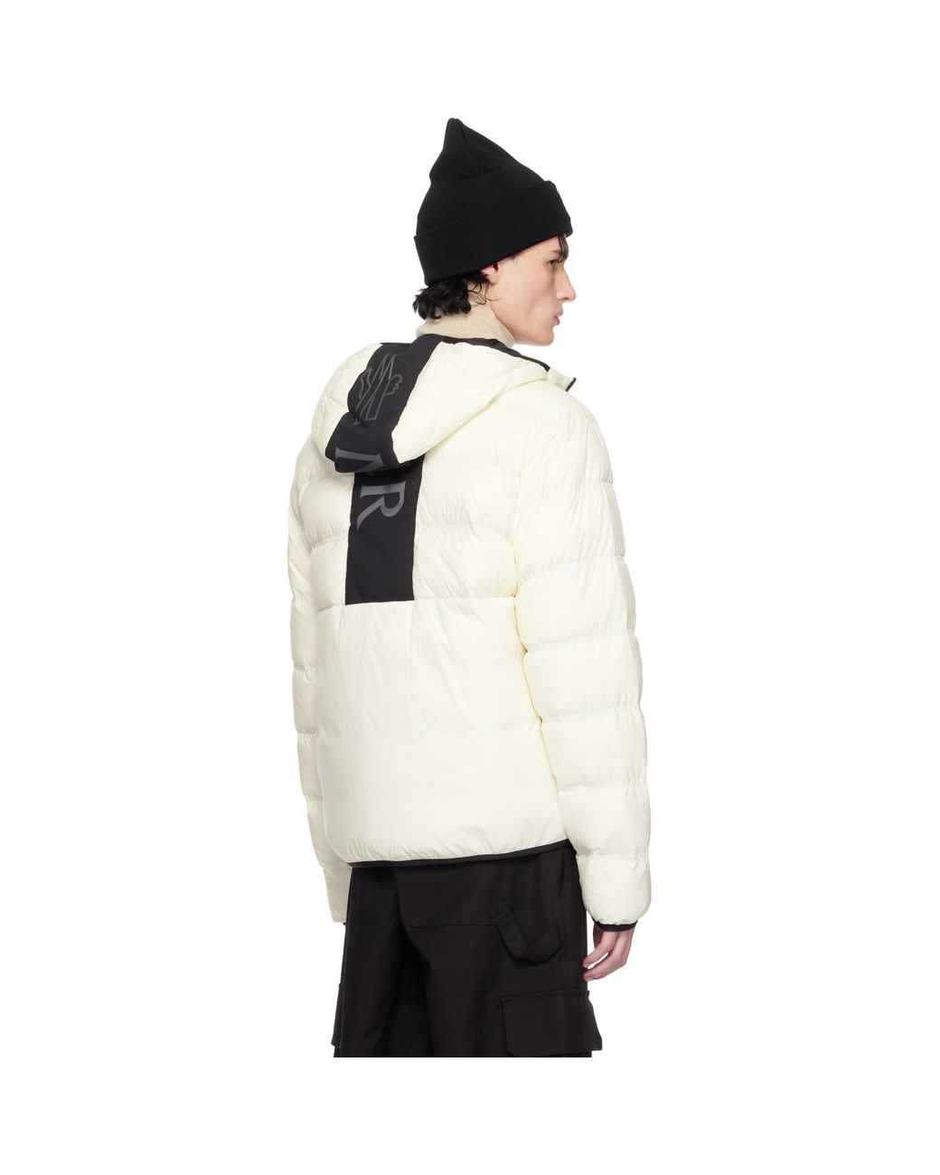 Moncler Black Off- Gardy Down Jacket for men