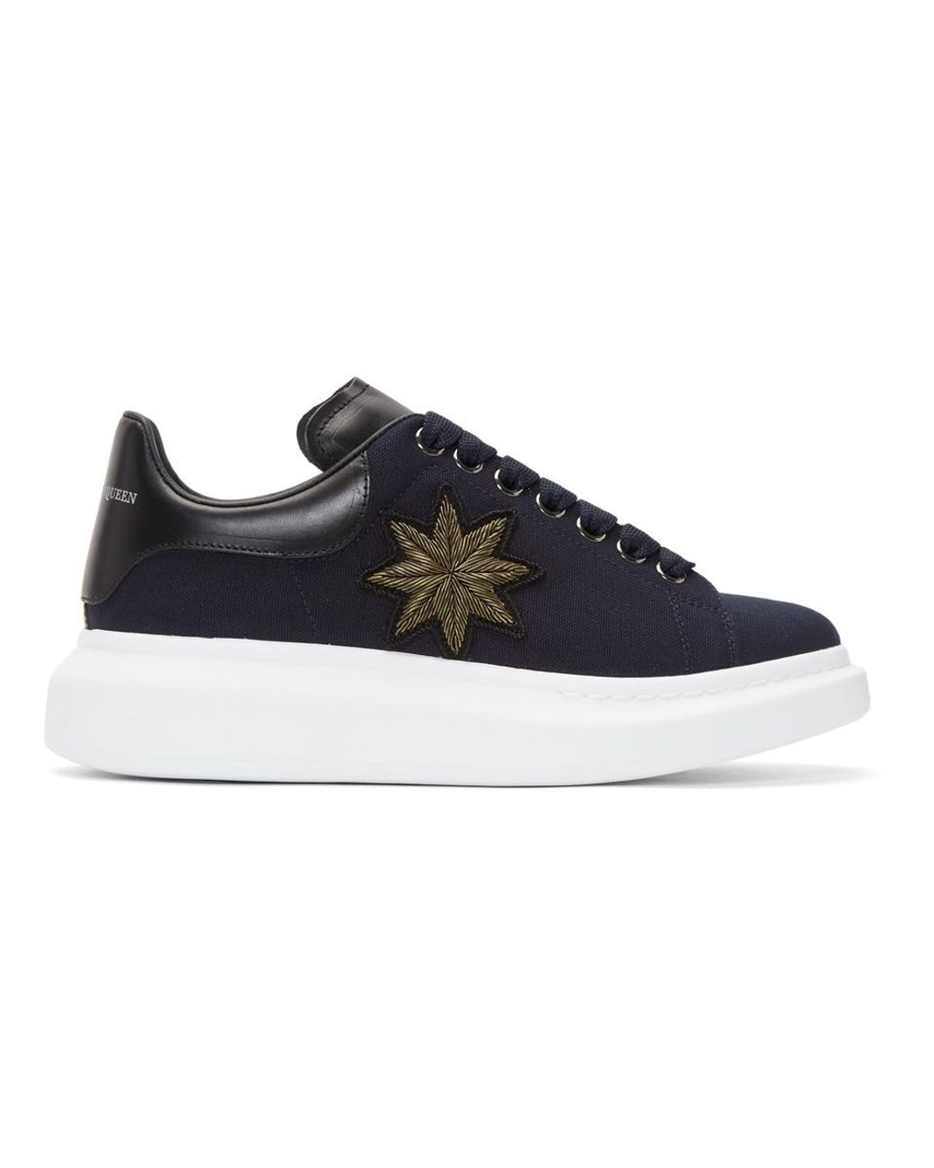 Alexander mcqueen embroidered sneakers best sale