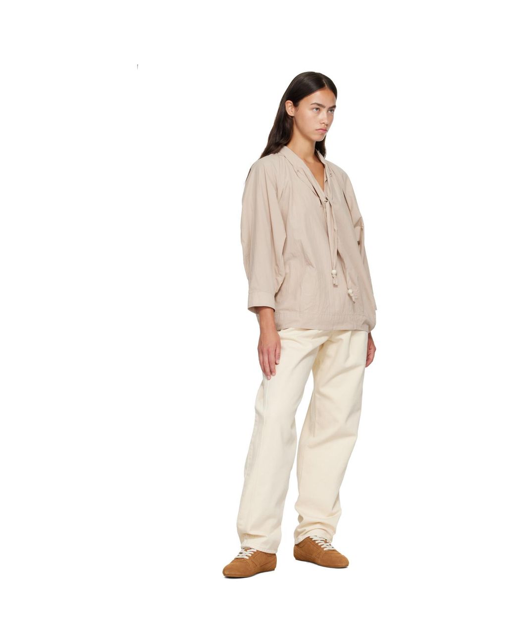 Isabel Marant Brown Tan Senny Sneakers