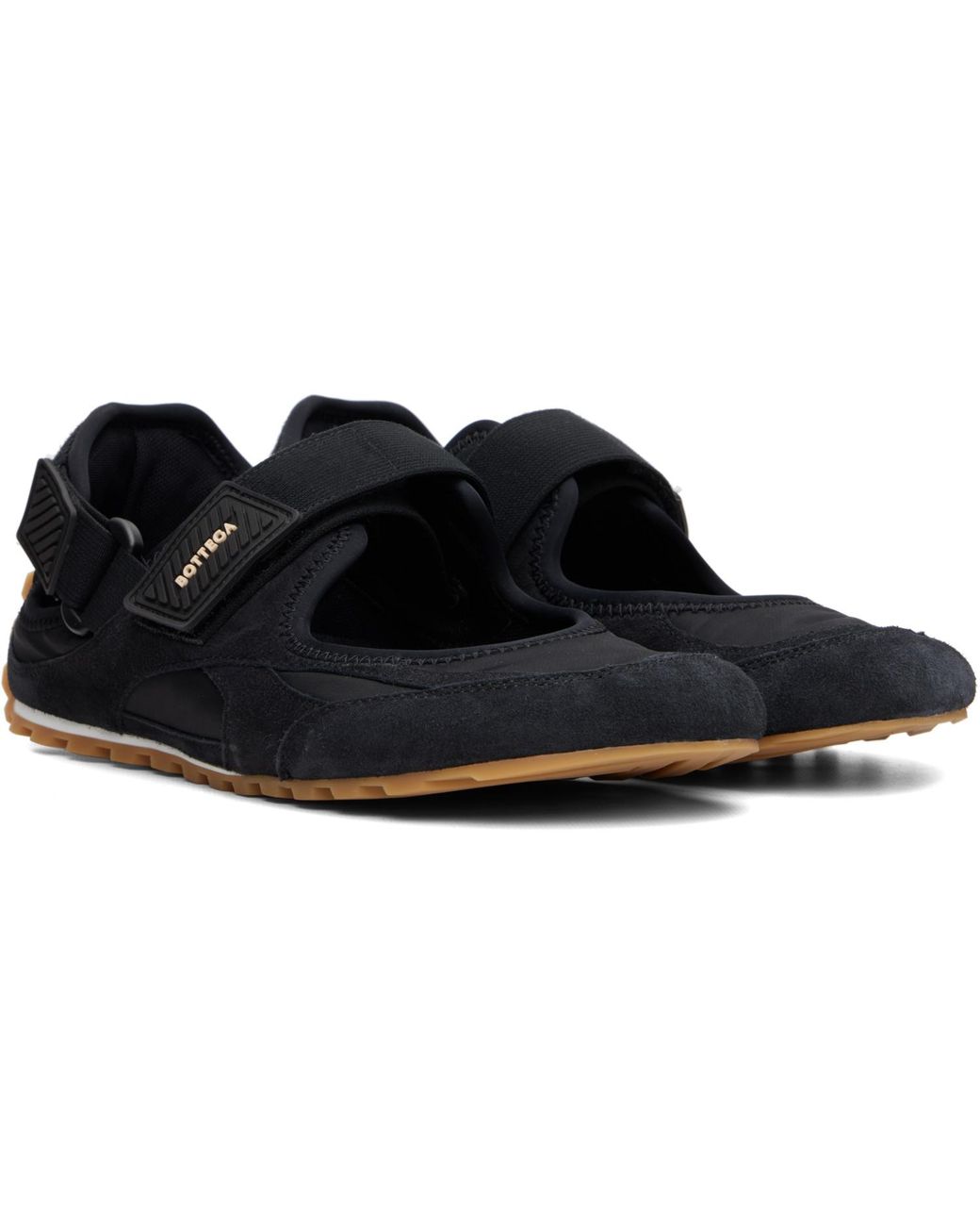 Bottega Veneta Black Orbit Flash Sneakers for men