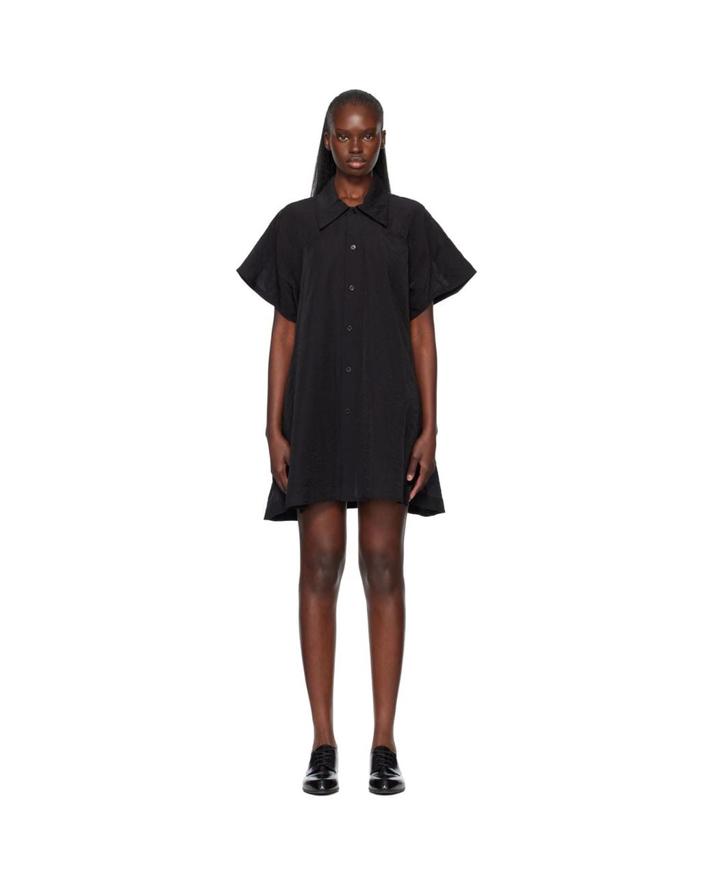 Y-3 Black Short Sleeve Utility Overshirt