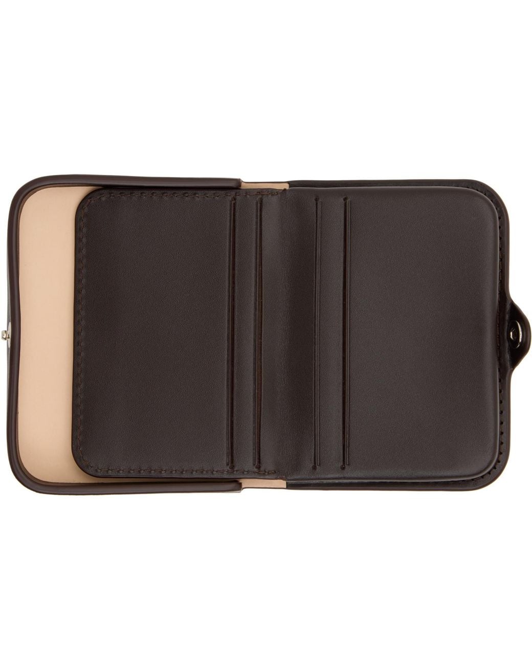 A.P.C. Brown Josh Coin Pouch for men