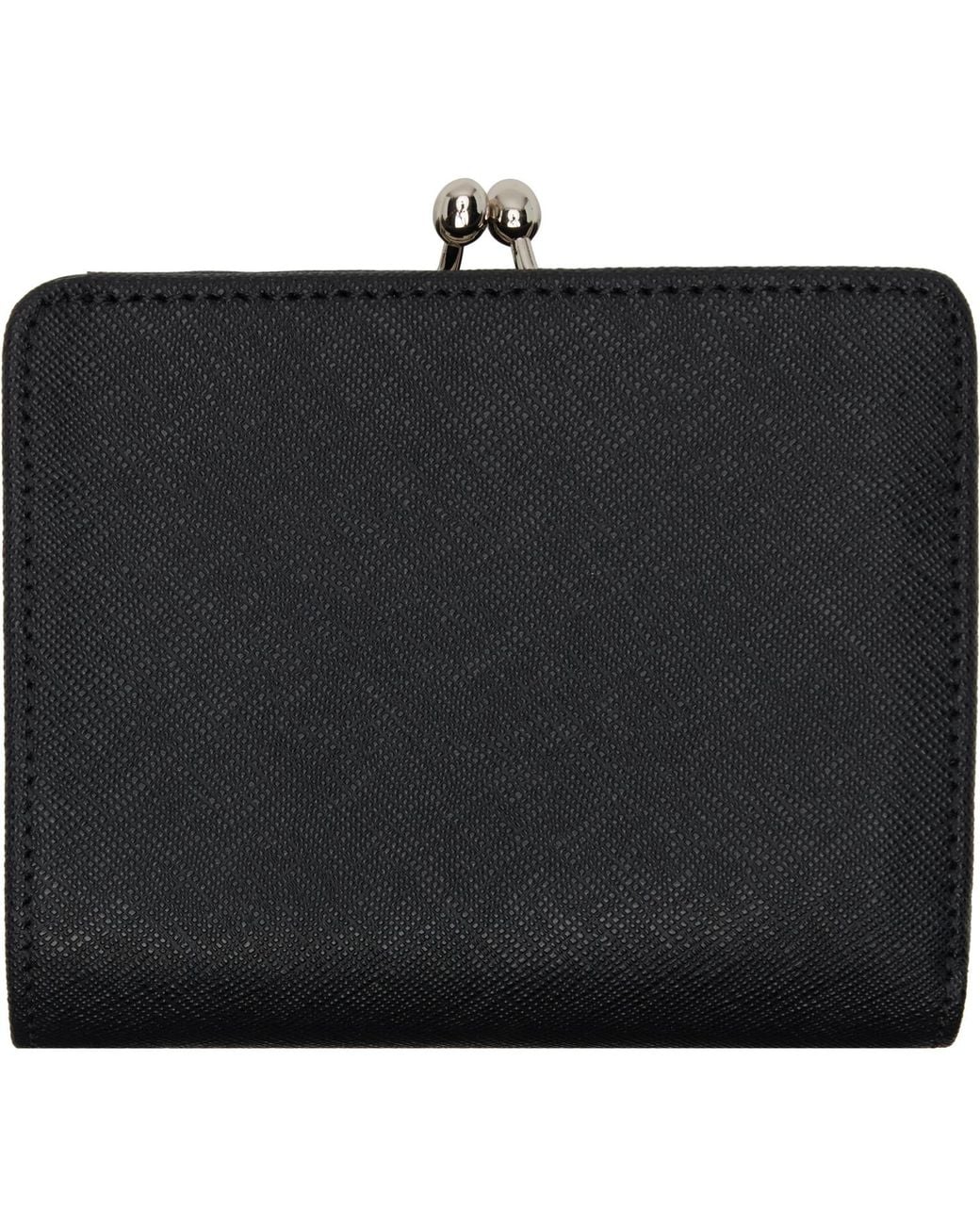 Vivienne Westwood Black Leather Wallet