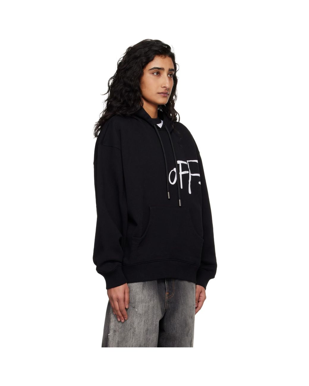 Pull À Capuche Shared Noir Off-White c/o Virgil Abloh en coloris Black