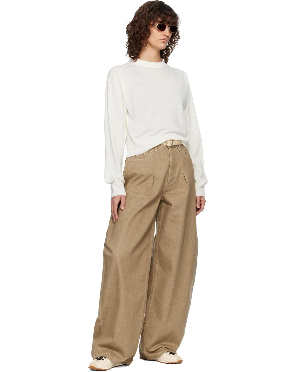 Jacquemus White Off- 'The J' Sweater