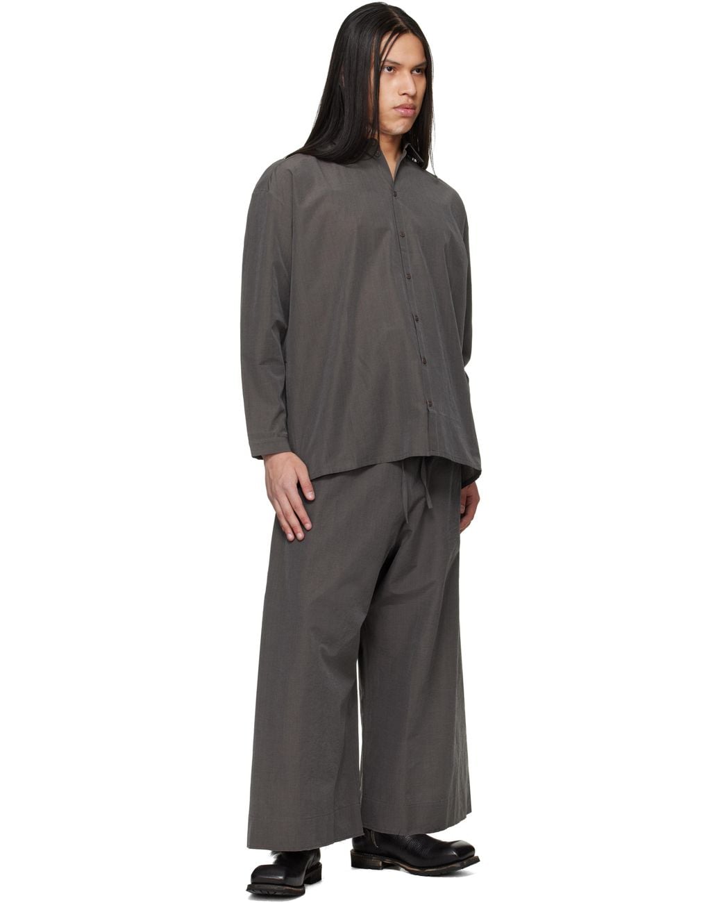 Toogood Black 'The Boxer' Trousers for men