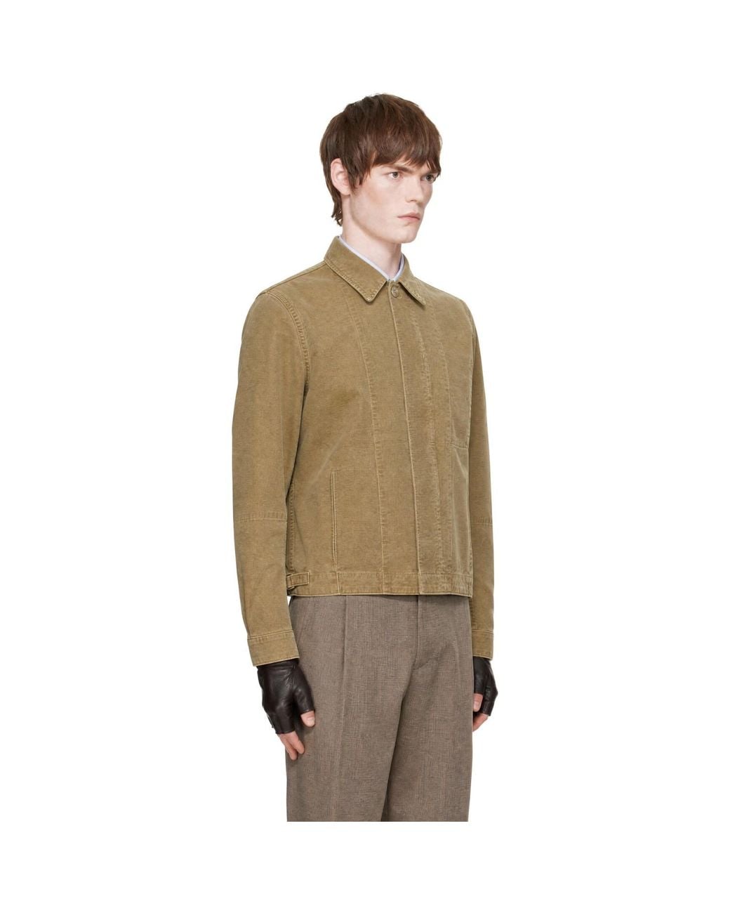 Our Legacy Brown Khaki Machine Jacket for men