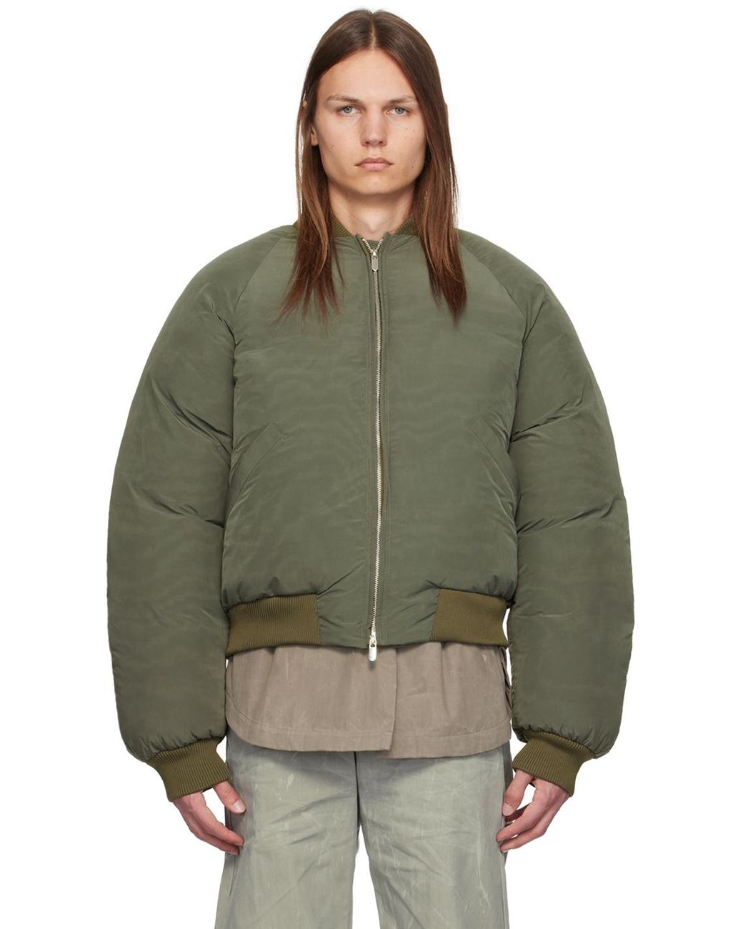 ジャケット・アウター Seventh store sumo coat Jacket Seventh Khaki Sumo Bomber Jacket in Green for Men | Lyst