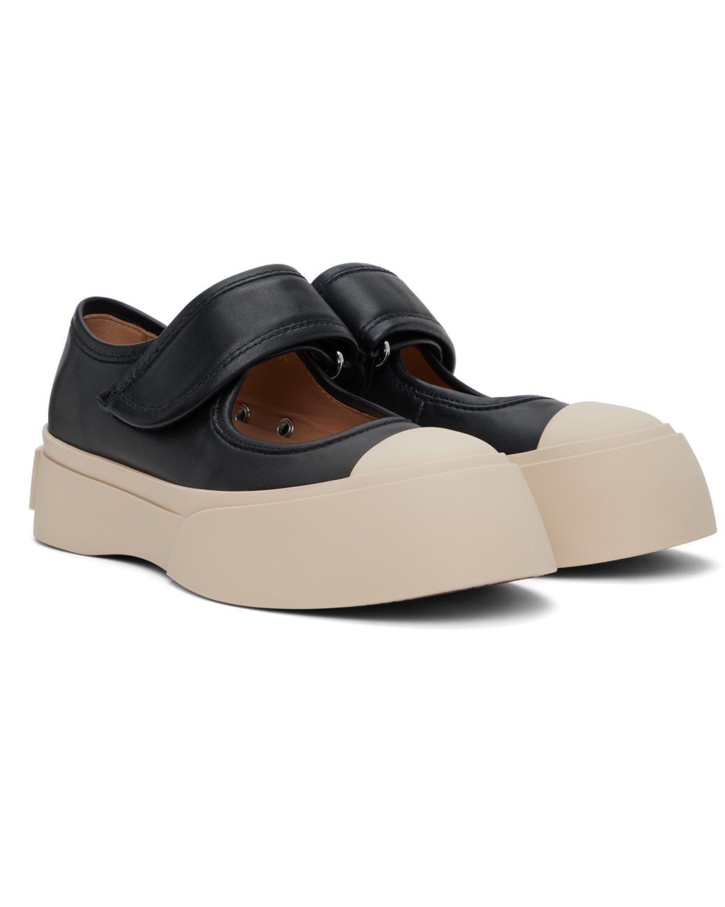 Marni Black Pablo Mary Jane Ballerina Flats