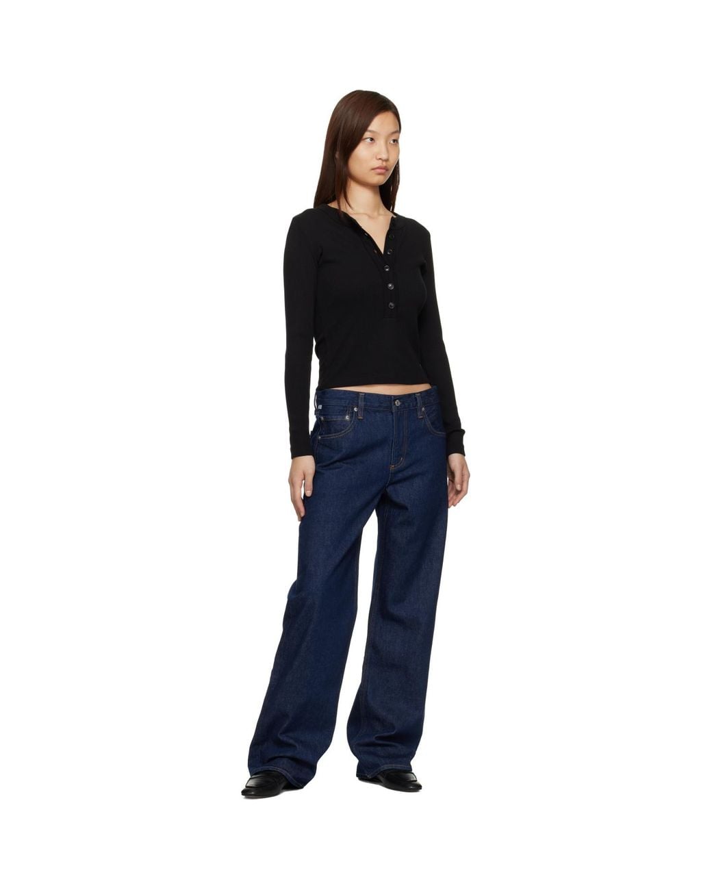 Citizens of Humanity Blue Lindz Easy Straight Jeans