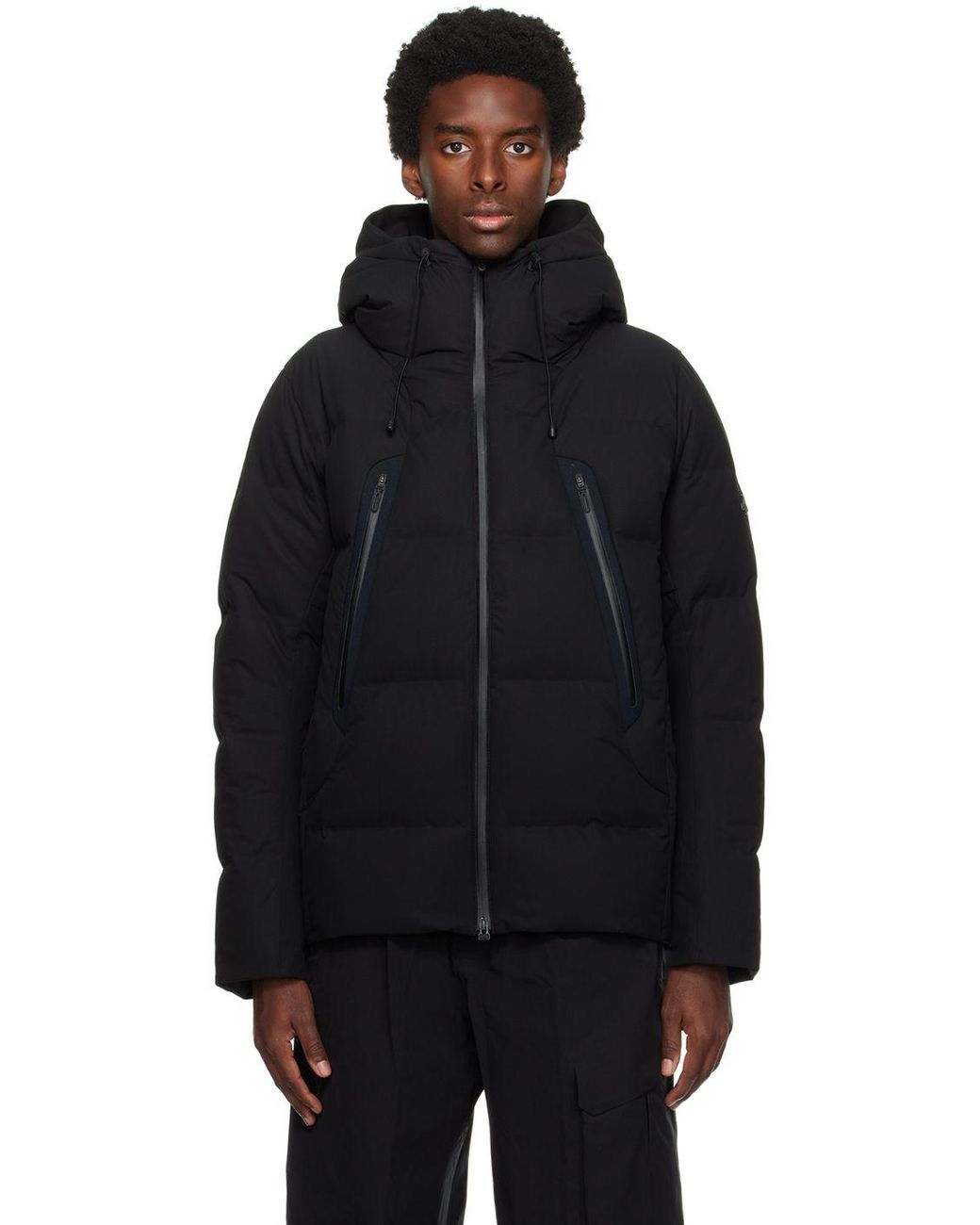 Descente Allterrain Black Mountaineer Down Jacket for Men | Lyst