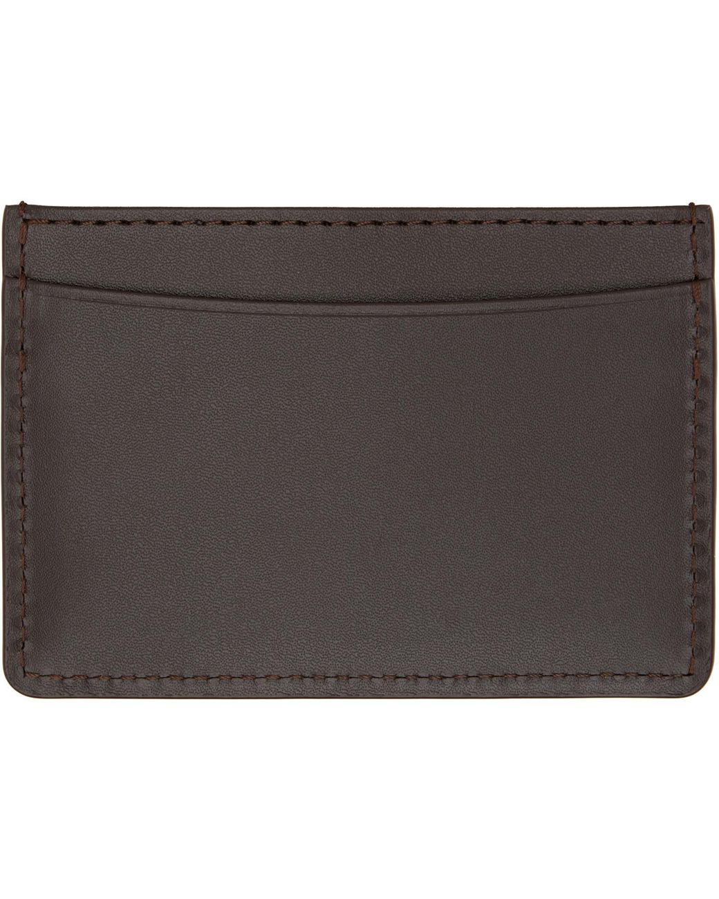 A.P.C. Multicolor André Card Holder for men