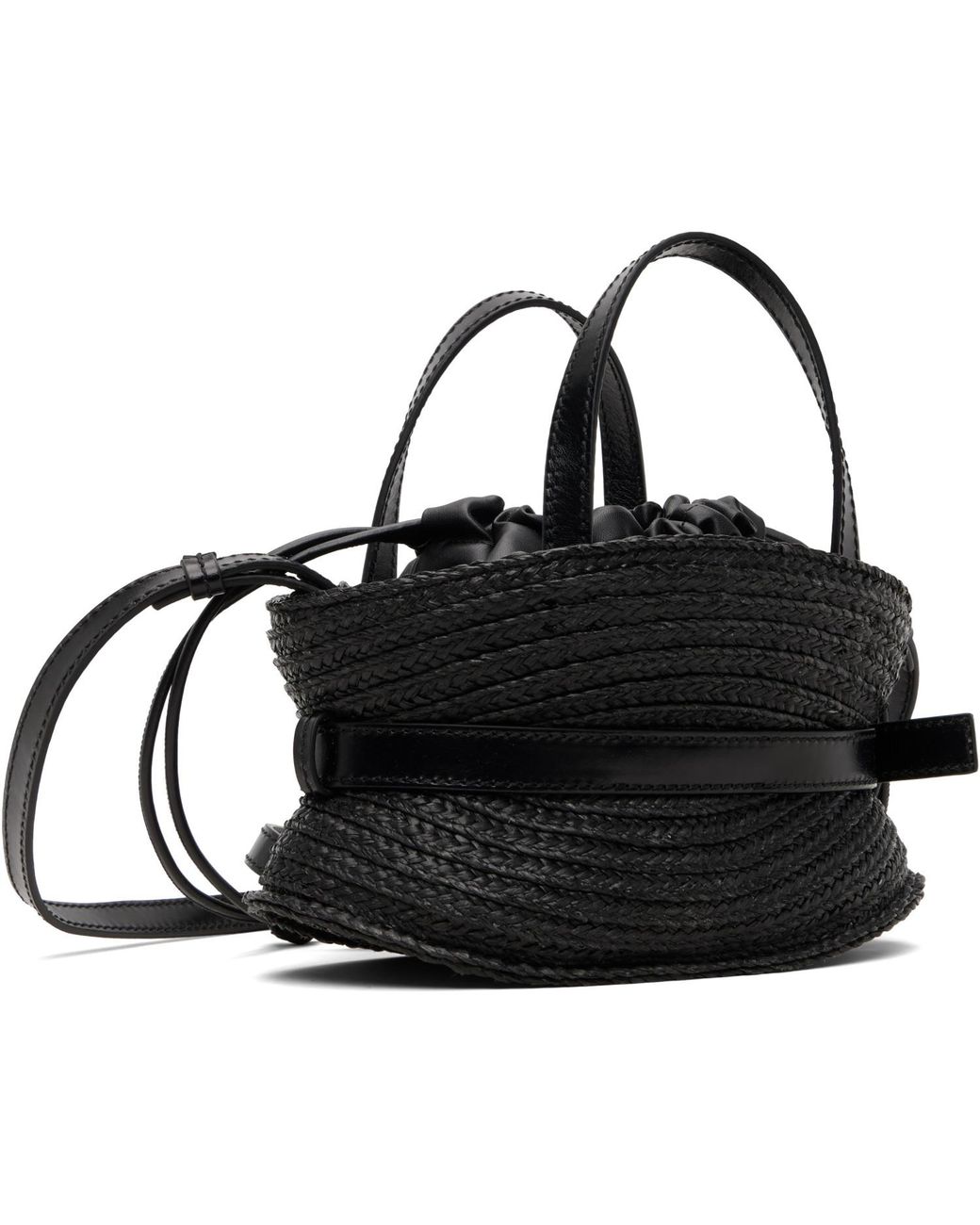 Balmain Black Mini Shuffle Bag