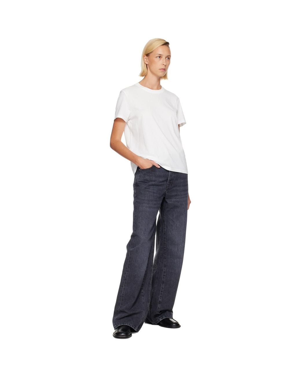 Our Legacy Blue Treble Cut Jeans