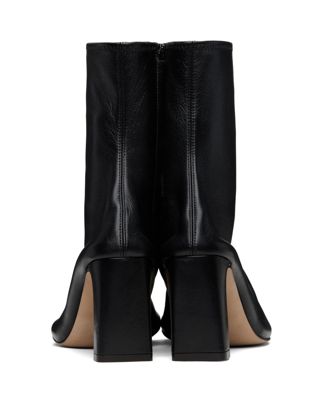Christen Black Ssense Exclusive Tabi Stretch Boots