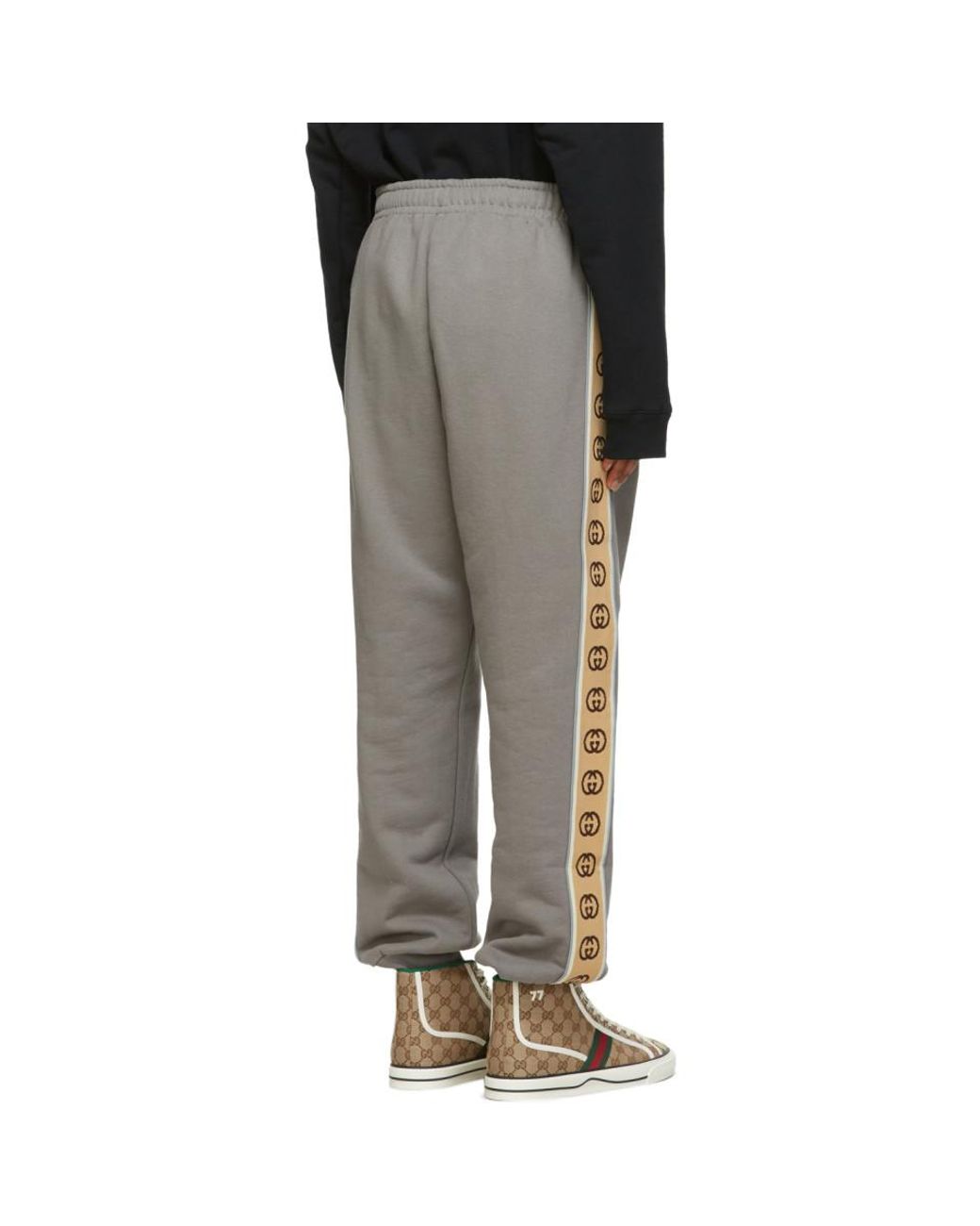gucci reflective pants