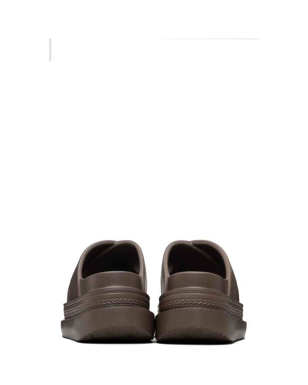 Sacai Black Foam Multiple Sole Sandals