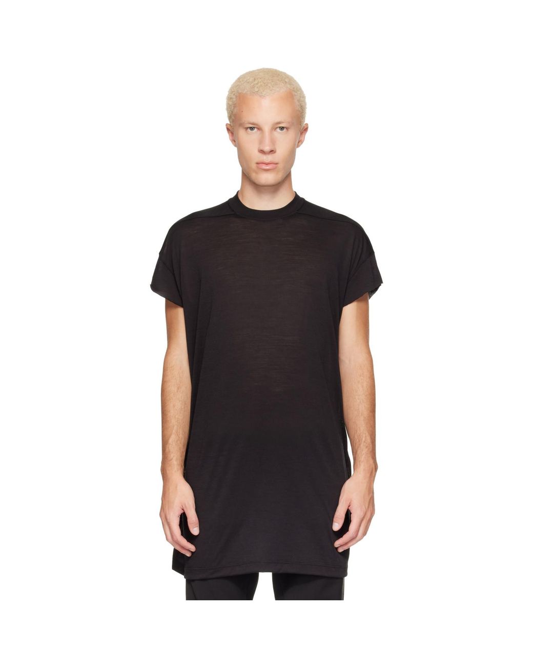 Rick Owens Black Tower Ricky S Jumbo S/S T-Shirt for men