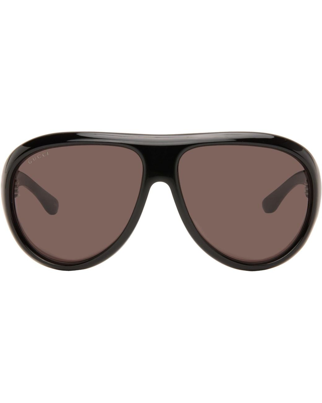 Gucci Gray Pilot Frame Sunglasses