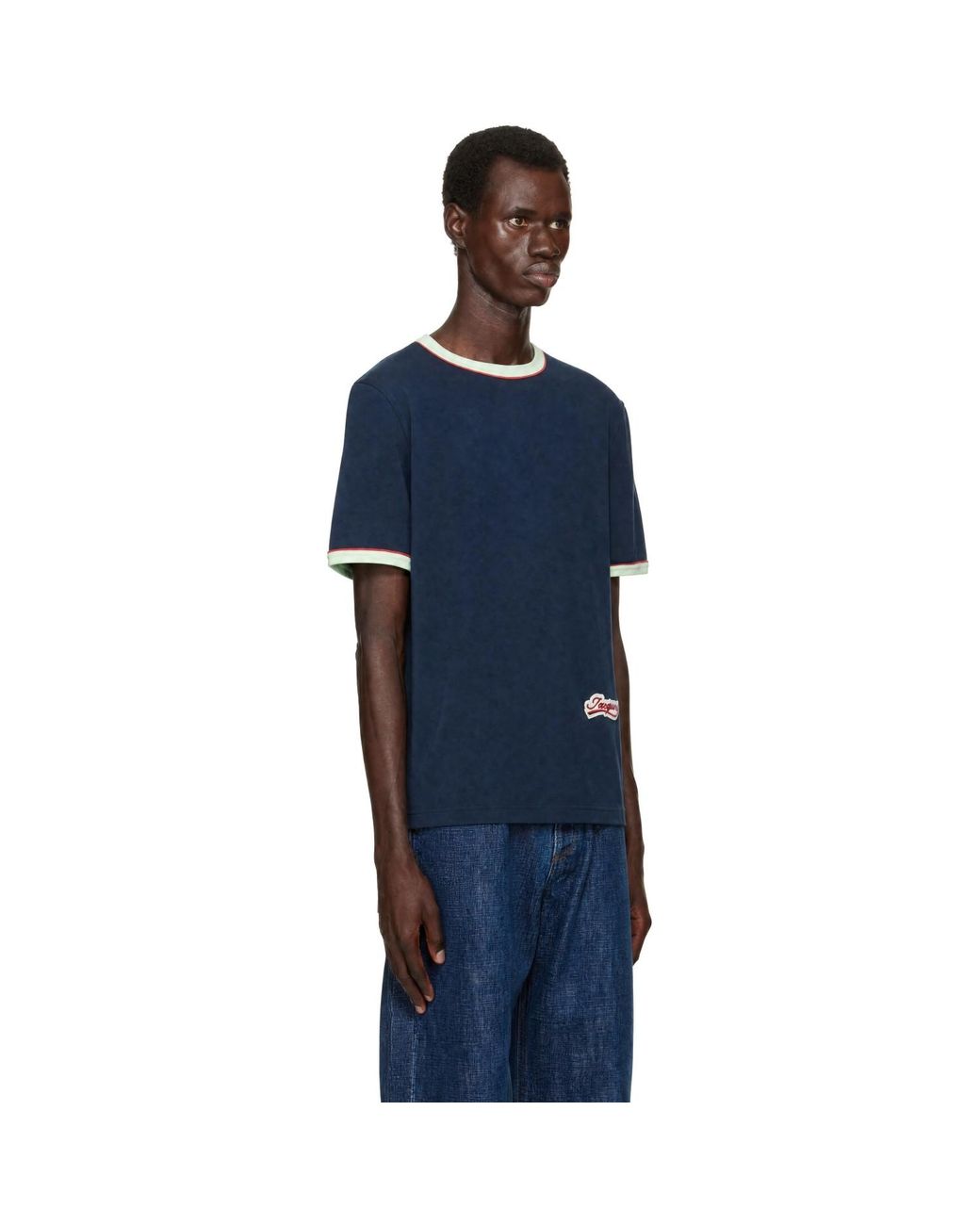 Jacquemus Blue 'The Gio' T-Shirt for men