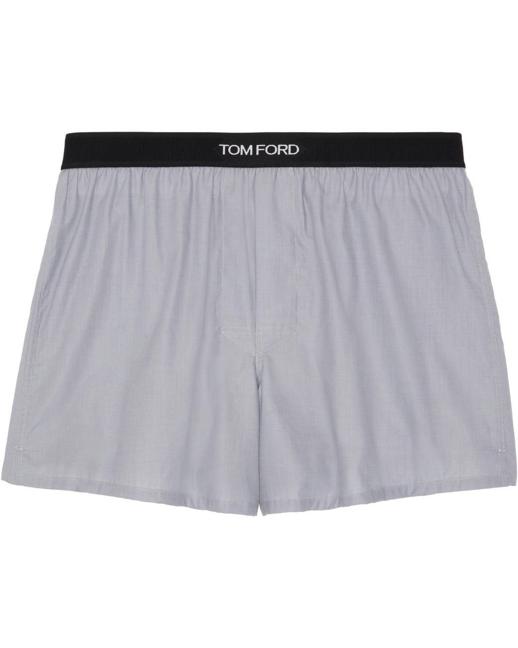 Boxer Gris Coton Tom Ford pour homme en coloris Gray