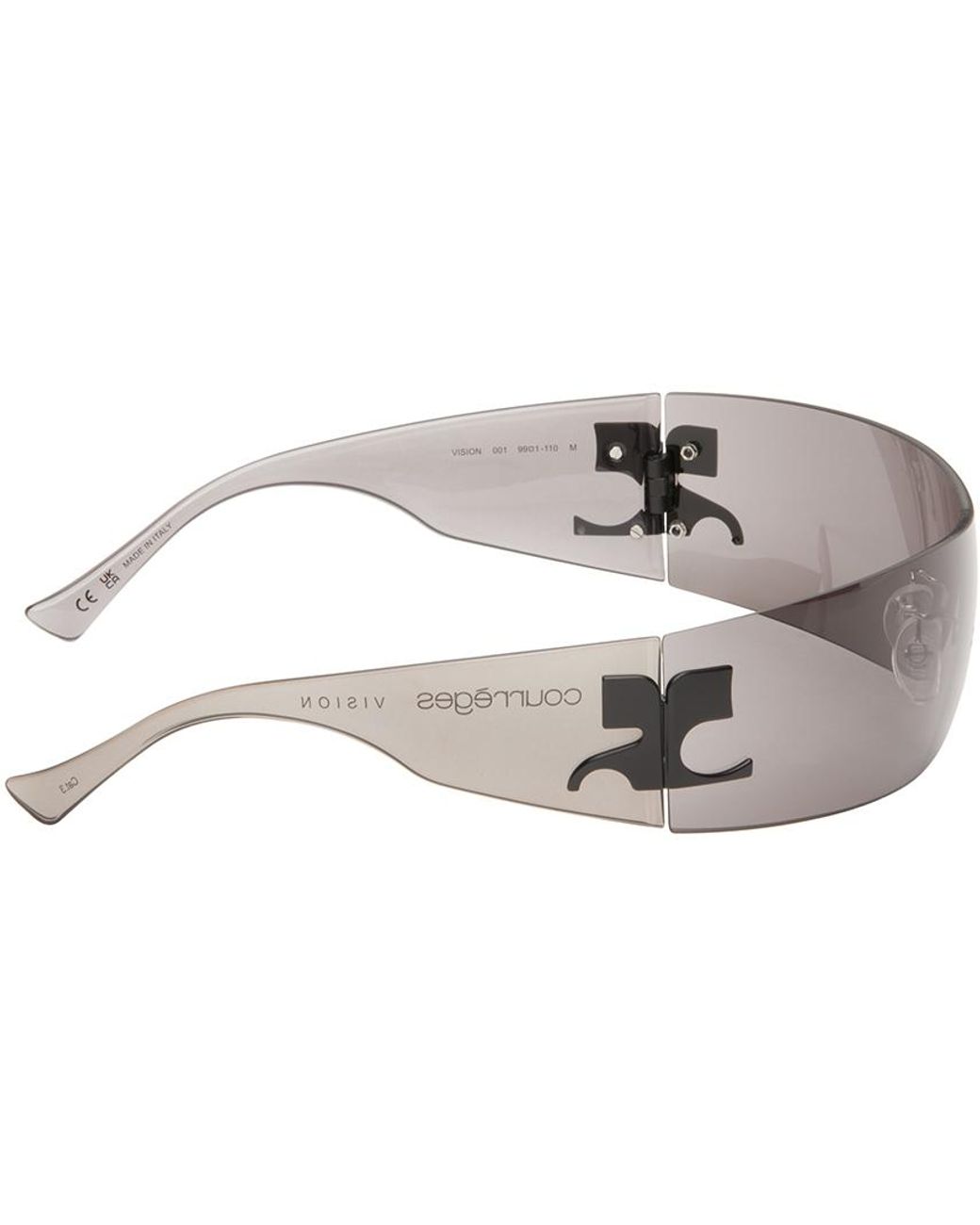【関税込み】Courreges ブラック Vision 02 サングラス Courreges Black Vision Sunglasses | Lyst Australia