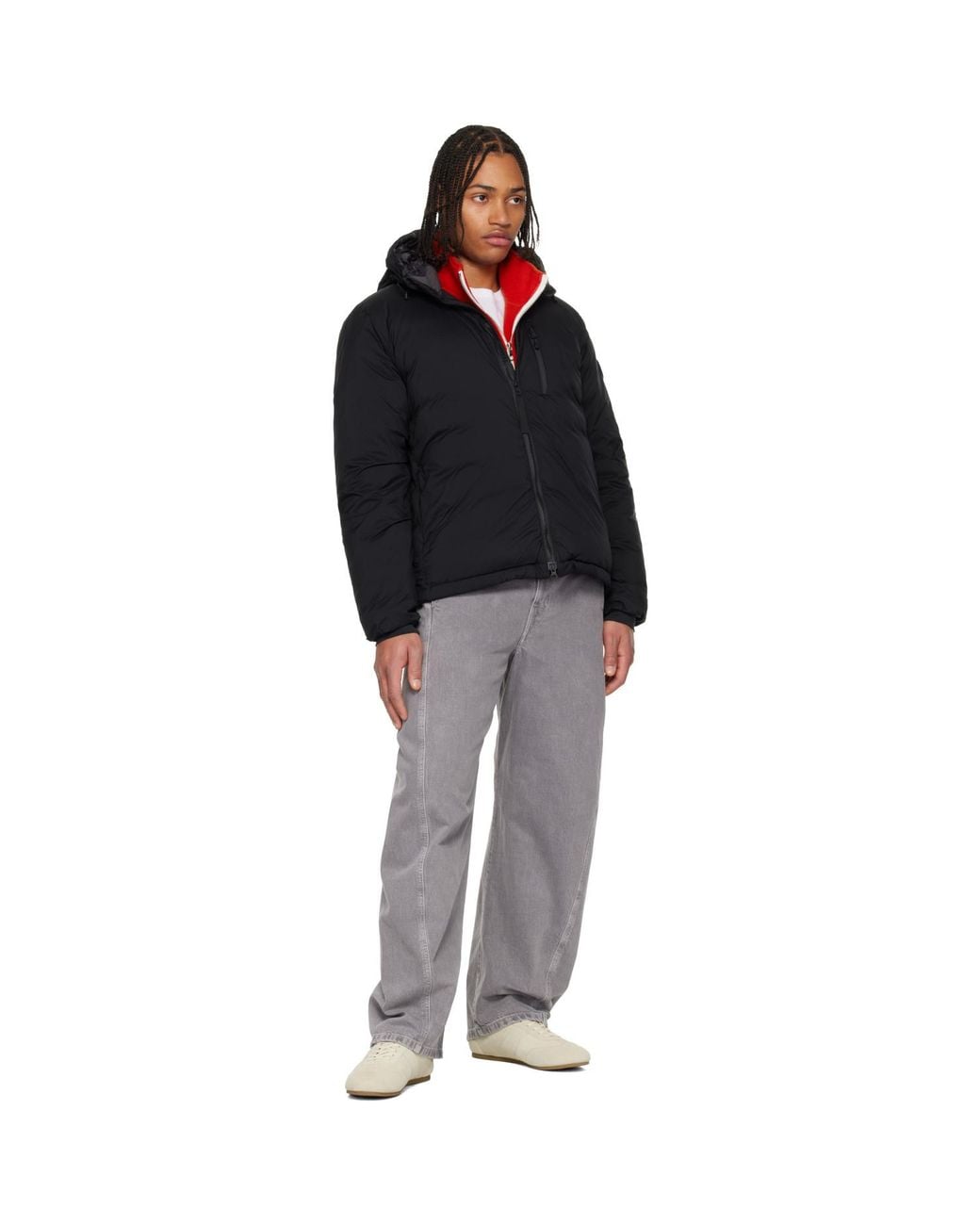 Canada Goose Black Label' Lodge Hooded Down Jacket for men