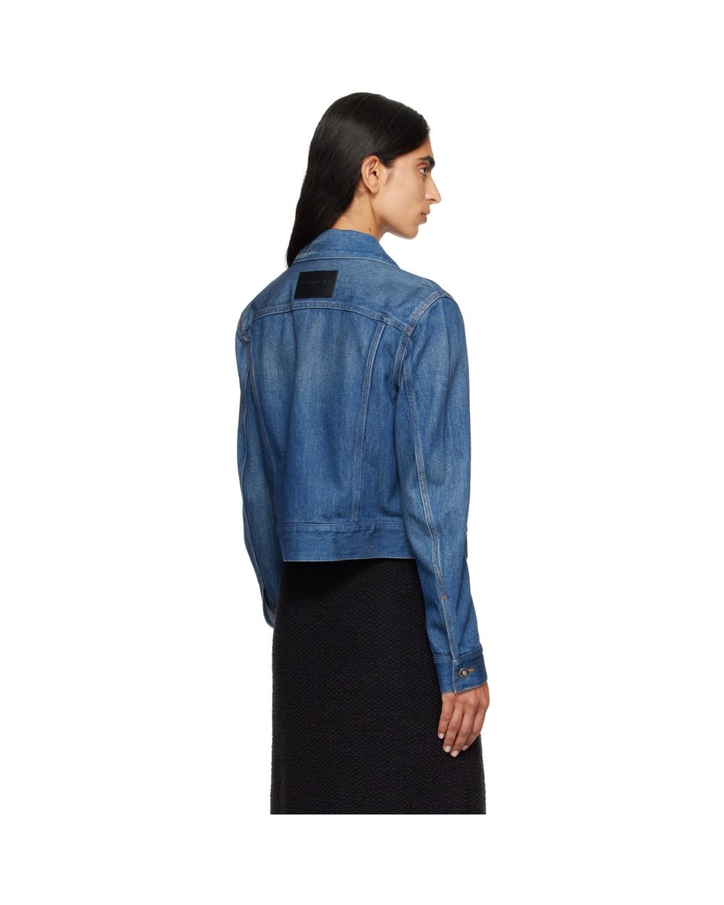 Givenchy Blue Regular Denim Jacket