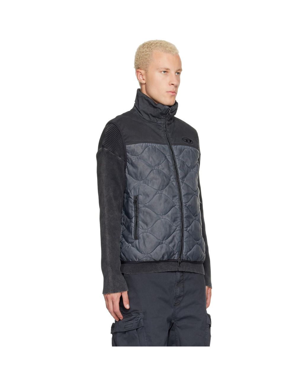 DIESEL Gray J-Alvar Vest for men
