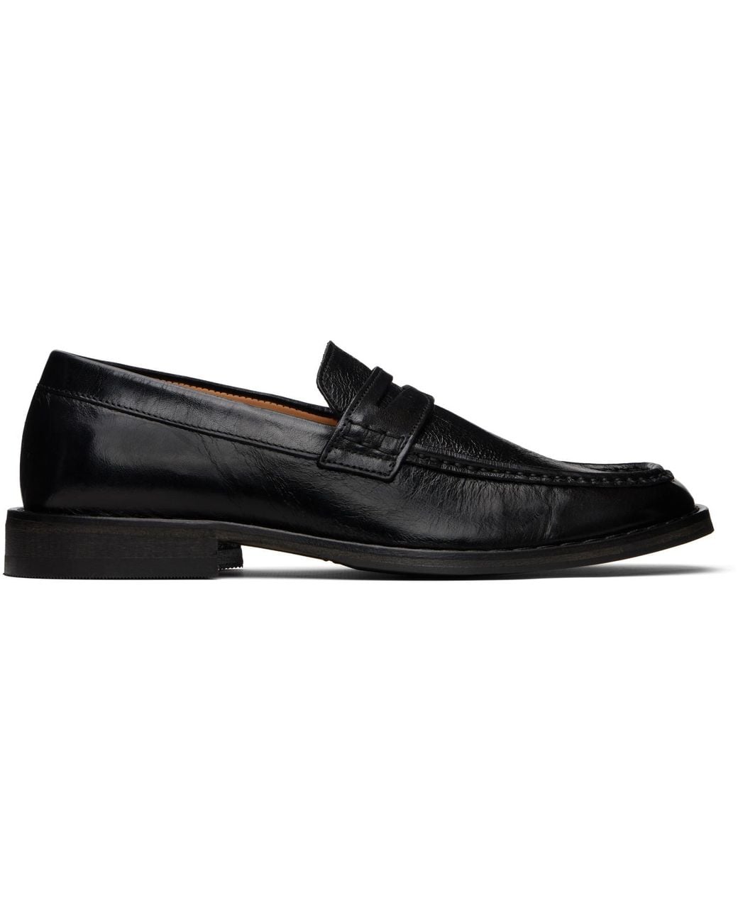 Our Legacy Black Light Loafers