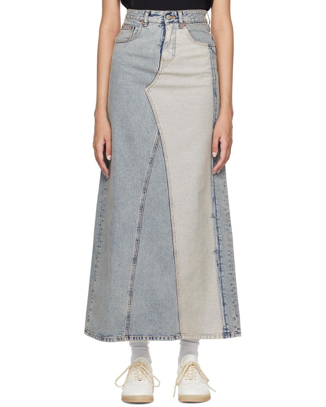 MM6 by Maison Martin Margiela ブルー ファイブポケット デニム