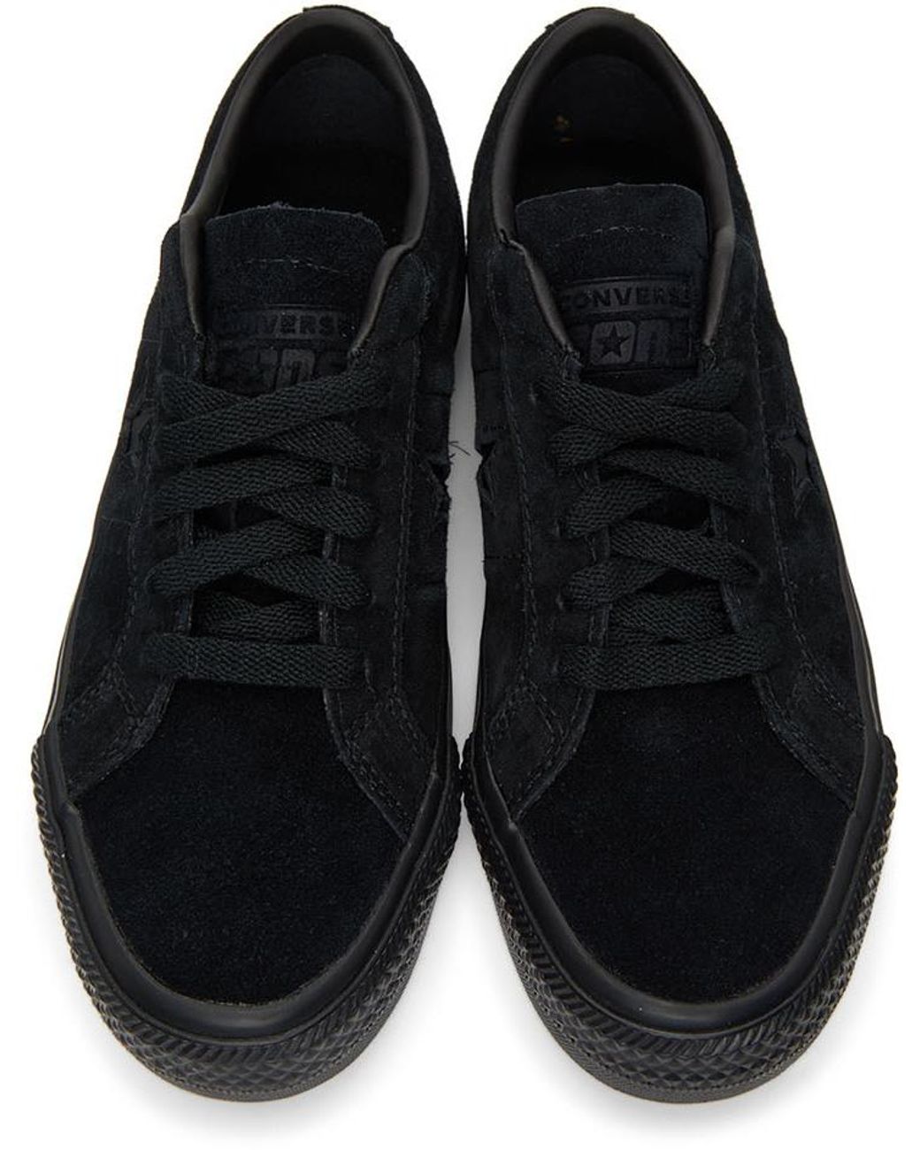 Converse Black Suede One Star Pro Sneakers | Lyst Canada