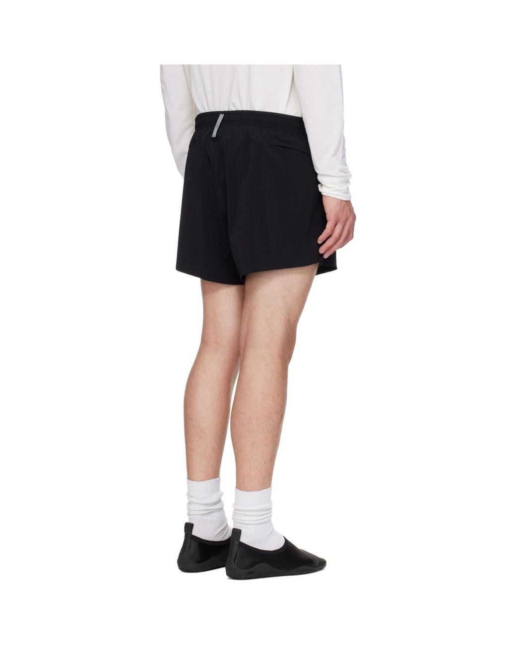 Literary Sport Black Morrison 5 Running Shorts for men