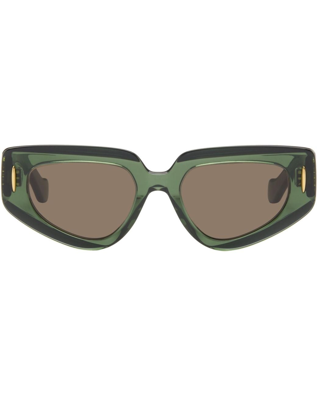 Loewe Brown Anagram Sunglasses
