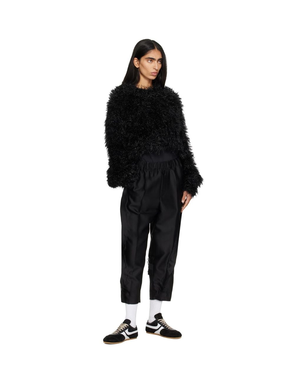 Undercover Black Uc2F1502- Trousers