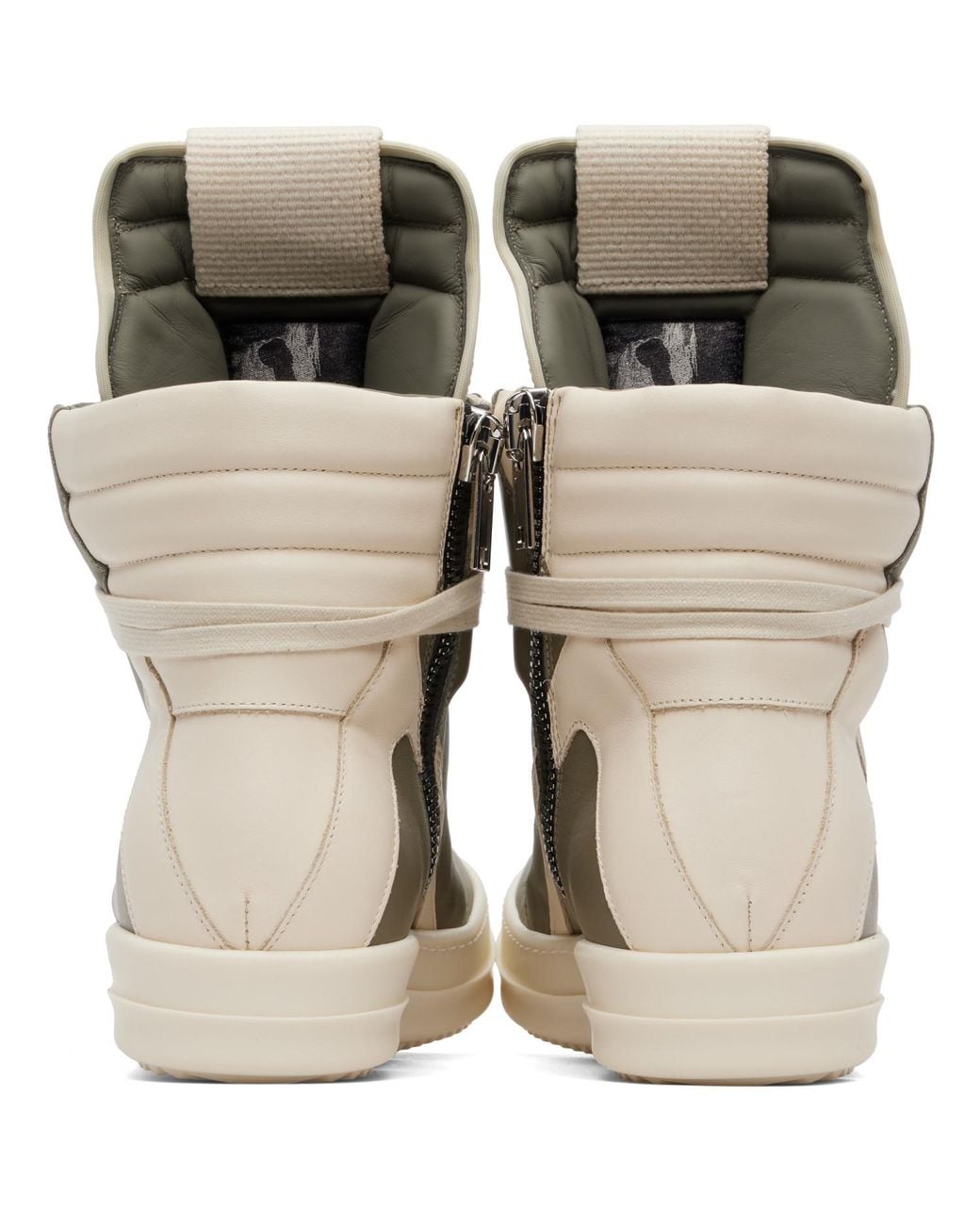 Rick Owens Brown Taupe Tower Geobasket Sneakers for men