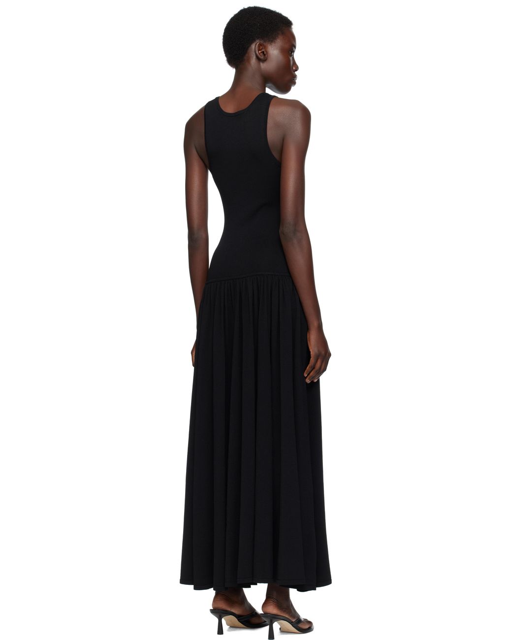 Loulou de Saison Jada Maxi Dress in Black | Lyst