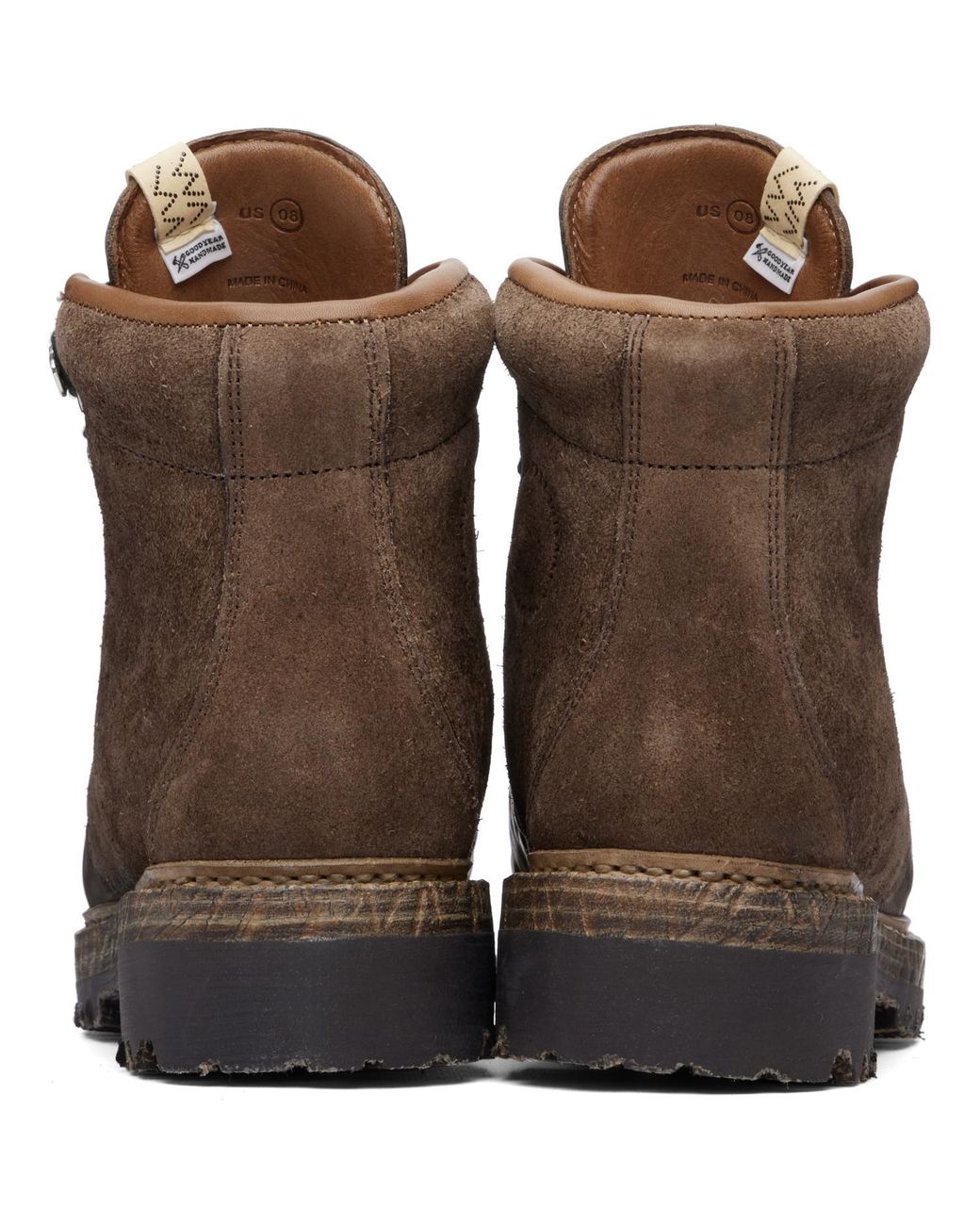 Visvim Brown Whymper Boots for men