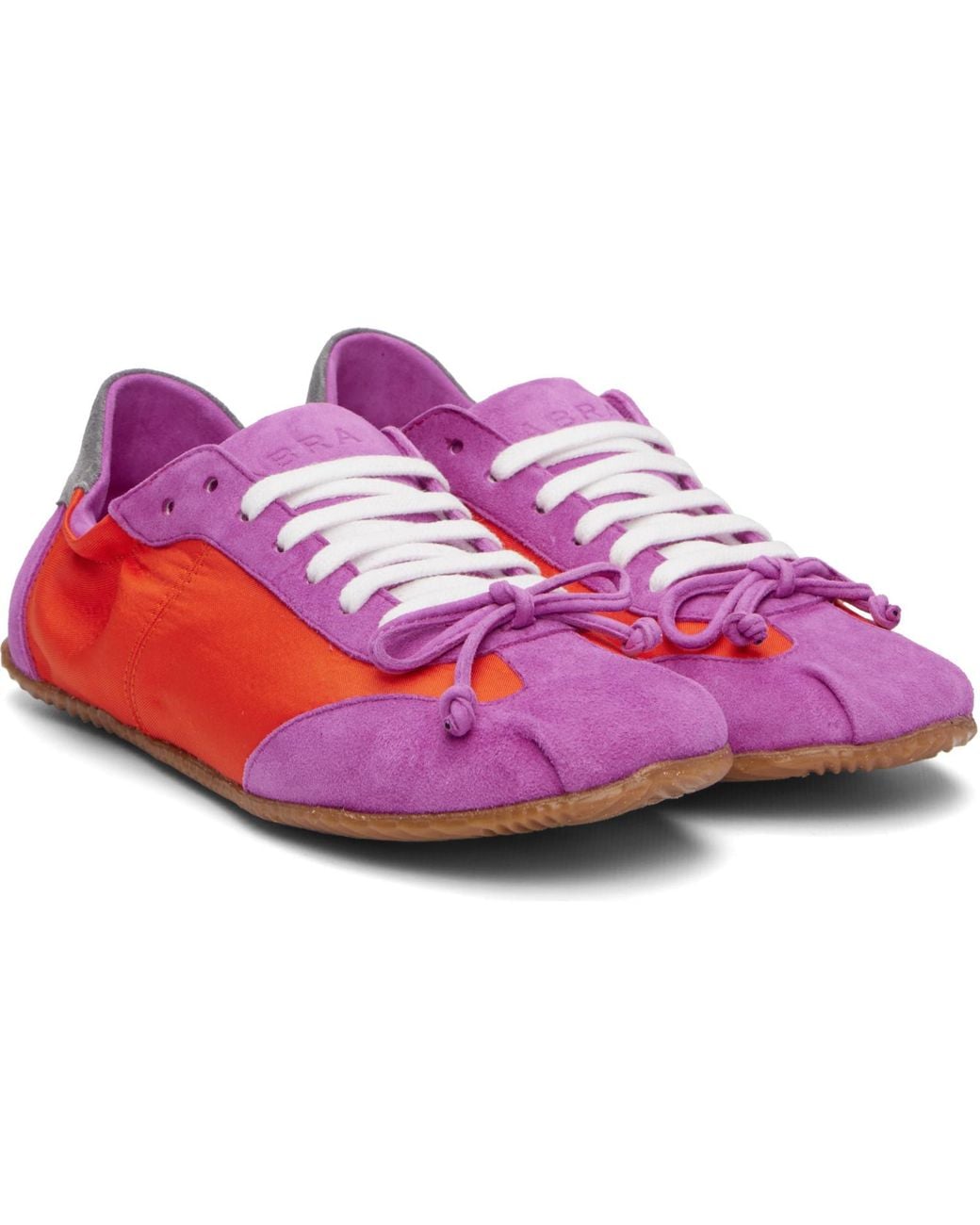Abra Red Ballerina Sneakers