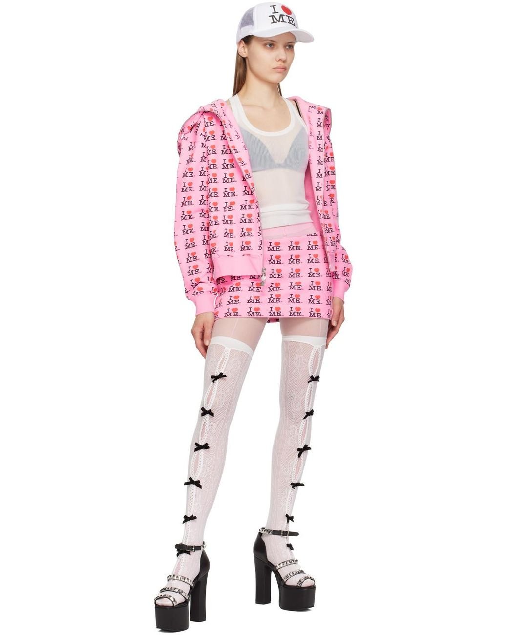 Ashley Williams 'I Heart Me' Hoodie in Pink | Lyst Ashley Williams 'I Heart Me' Hoodie in Pink | Lyst