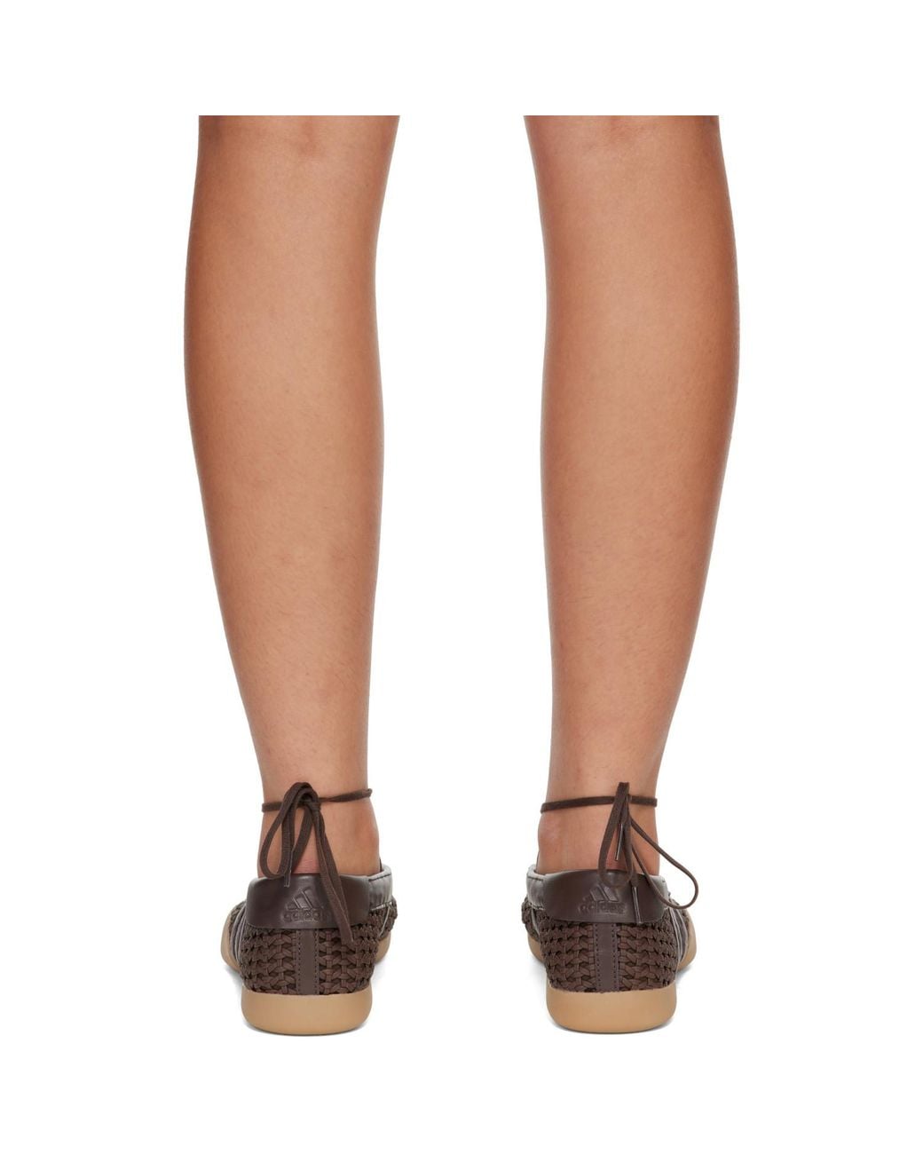 Adidas Originals Brown Taekwondo Mei Ballerina Flats