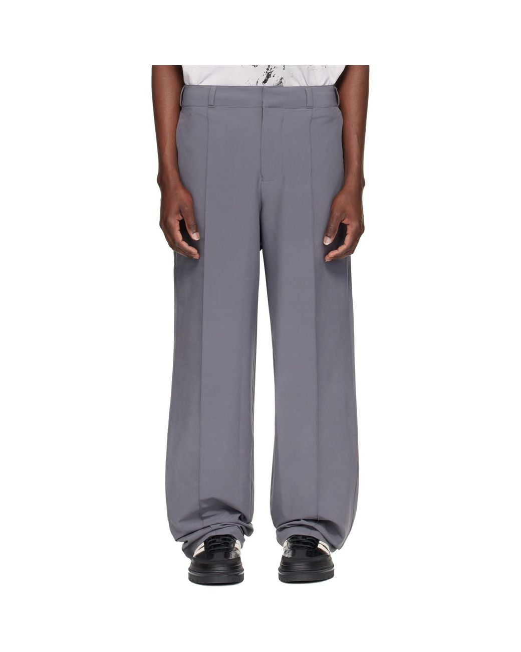 Song For The Mute Gray Adidas Edition 007 Trousers for men