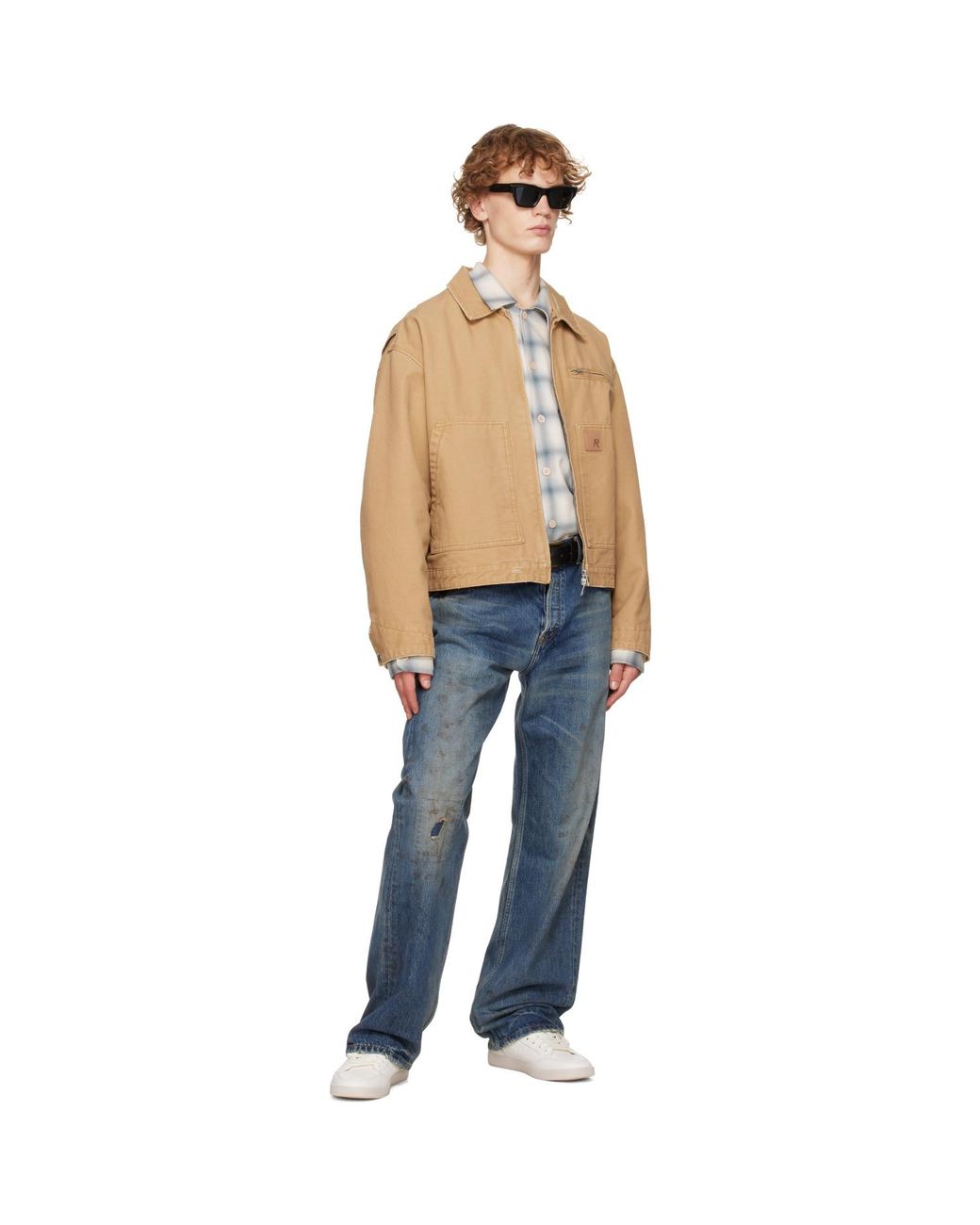Amiri White Blvd Sneakers for men