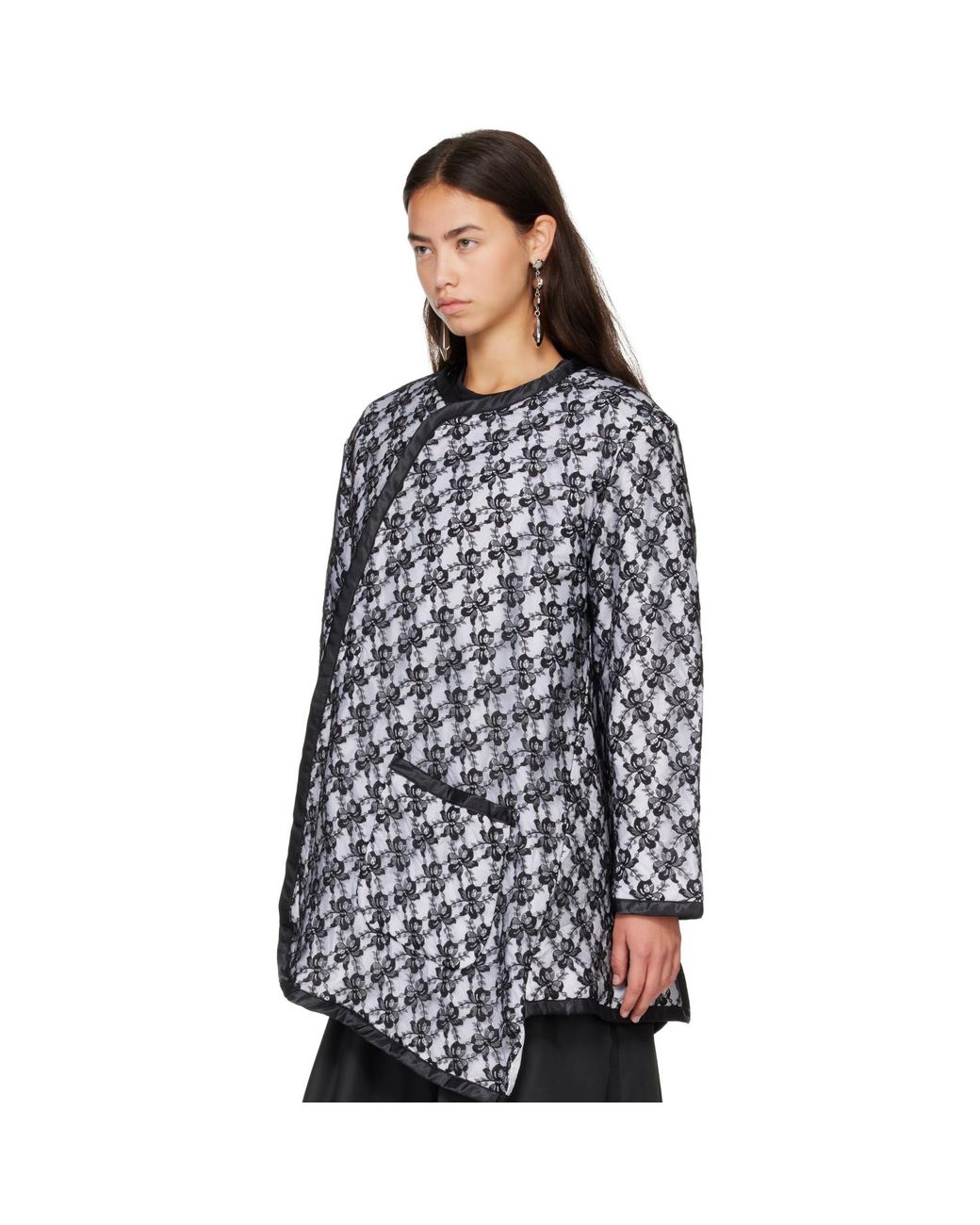 Comme des Garçons Black Raschel Lace Jacket